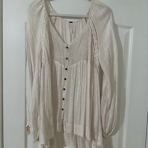 Free People long sleeve top